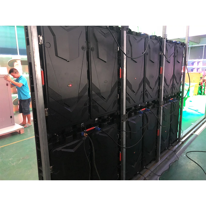 P5 открытый 960x960 мм HD литье под давлением алюминиевый шкаф RGB полный цвет 192*192 точек