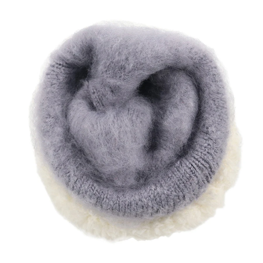 

New Winter Touch Screen Knitted Gloves Women Fashion Knit Gloves Mittens Female thick Plush Wrist Driving Glove Wholesale