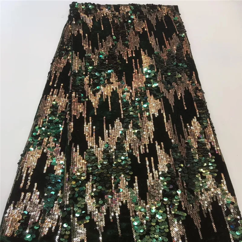 Африканская кружевная ткань 2019 Высококачественная французские 3d блестки