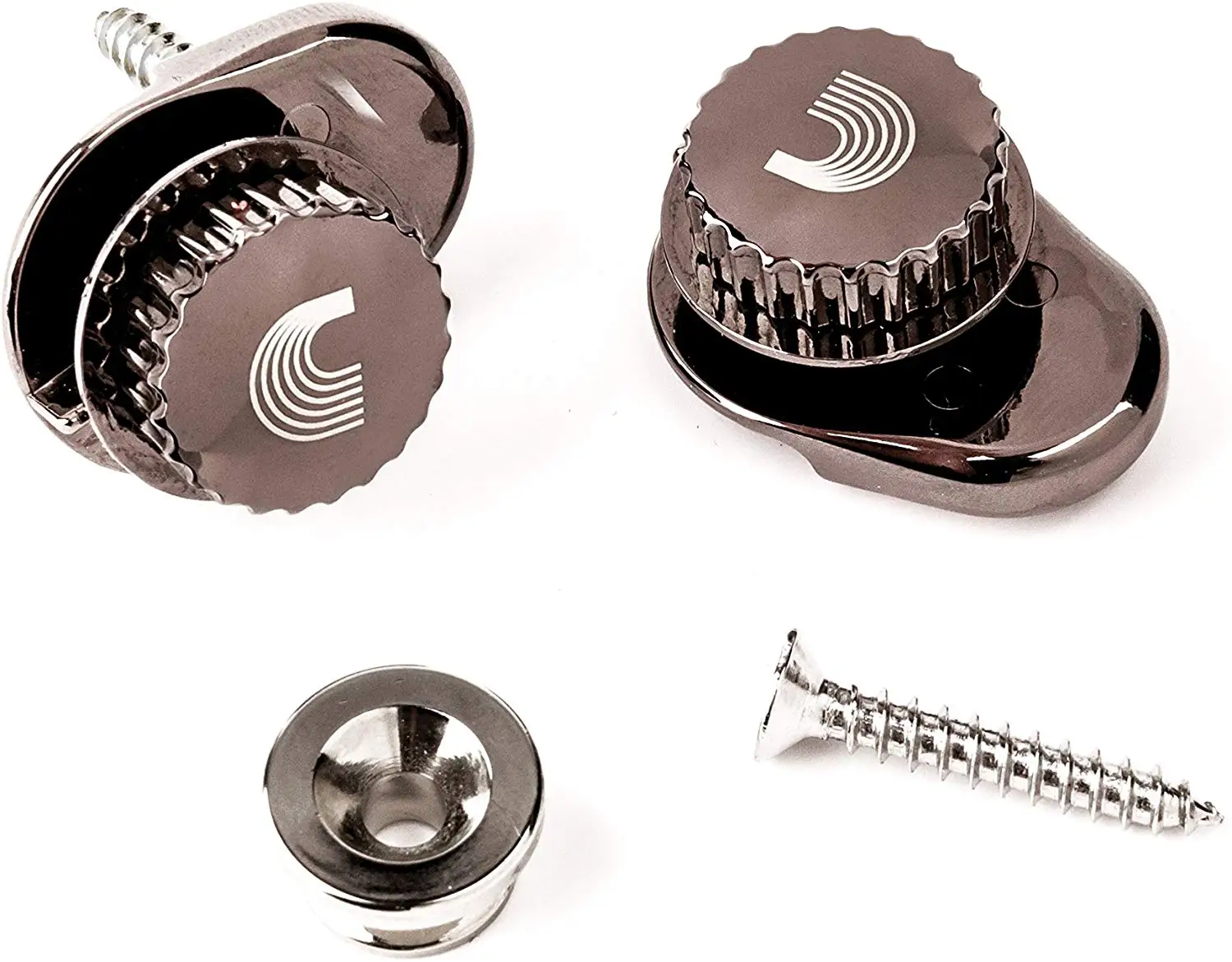 

D'Addario Accessories Universal Strap Lock System, Nickel
