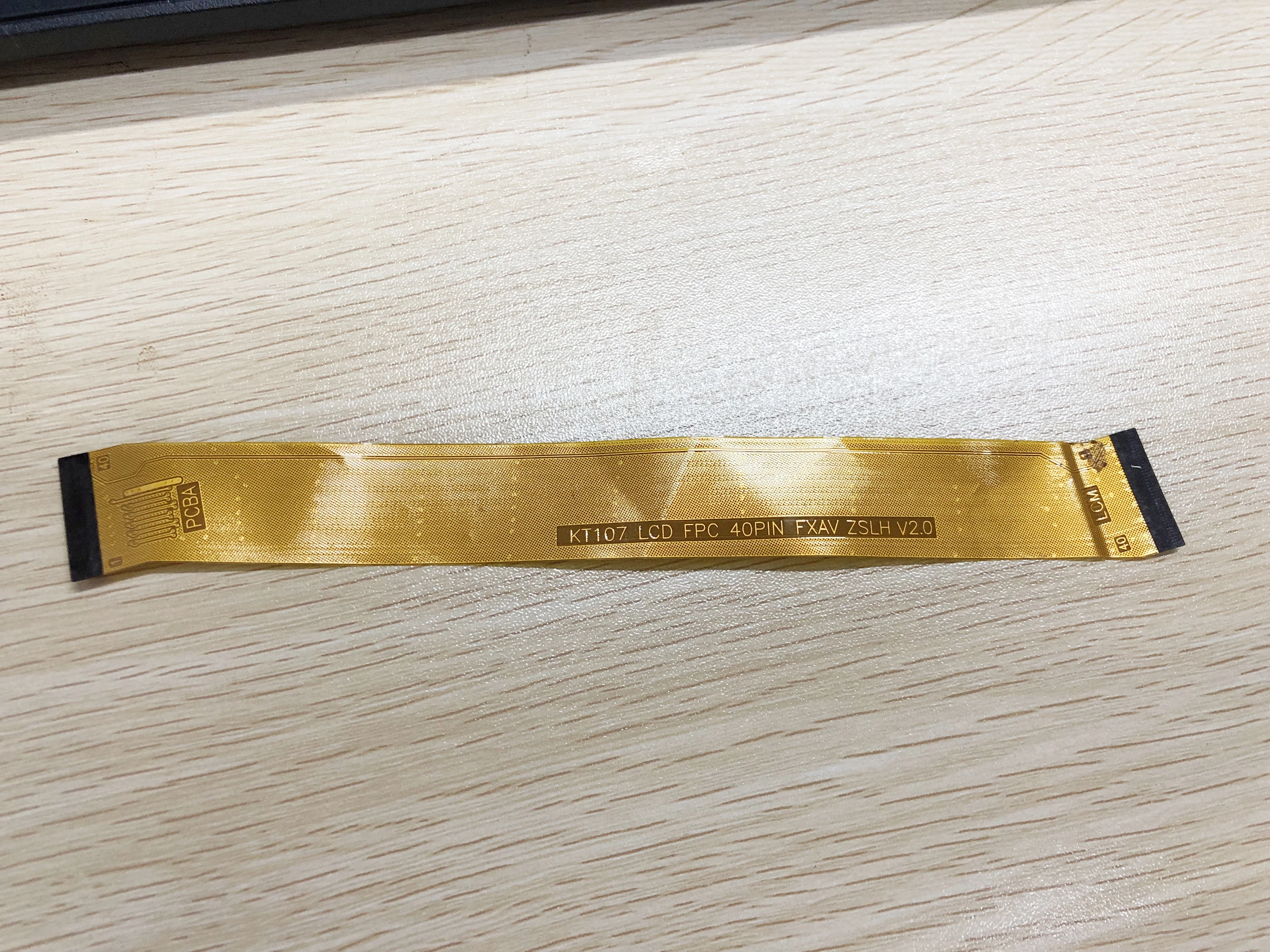 

Original LCD screen Cable KT107 LCD FPC 40PIN FXAV ZSLH V2.0 for tablet pc free shipping