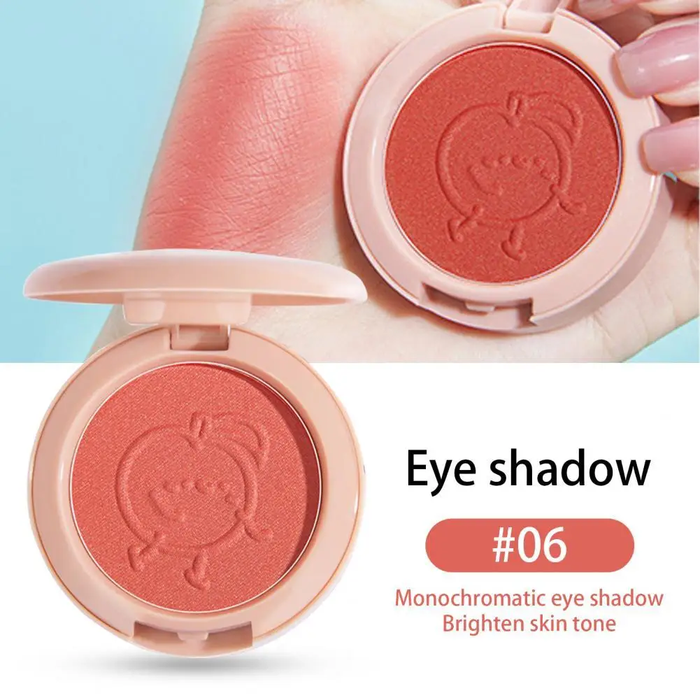 

SANIYE 3.8g Cheek Blusher Smooth Thin and Breathable Waterproof Face Cheek Peach Blusher for Girls