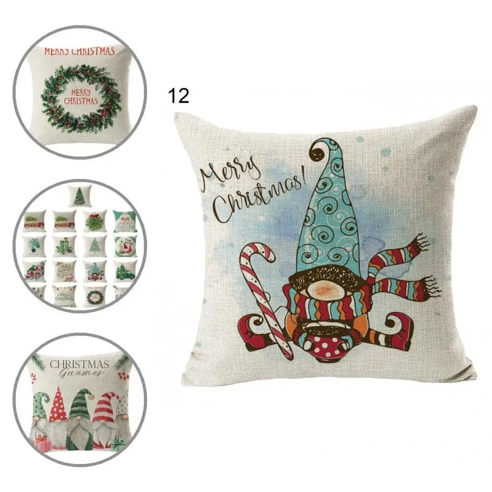 

Яркий льняной наволочка в фермерском стиле для гостиной