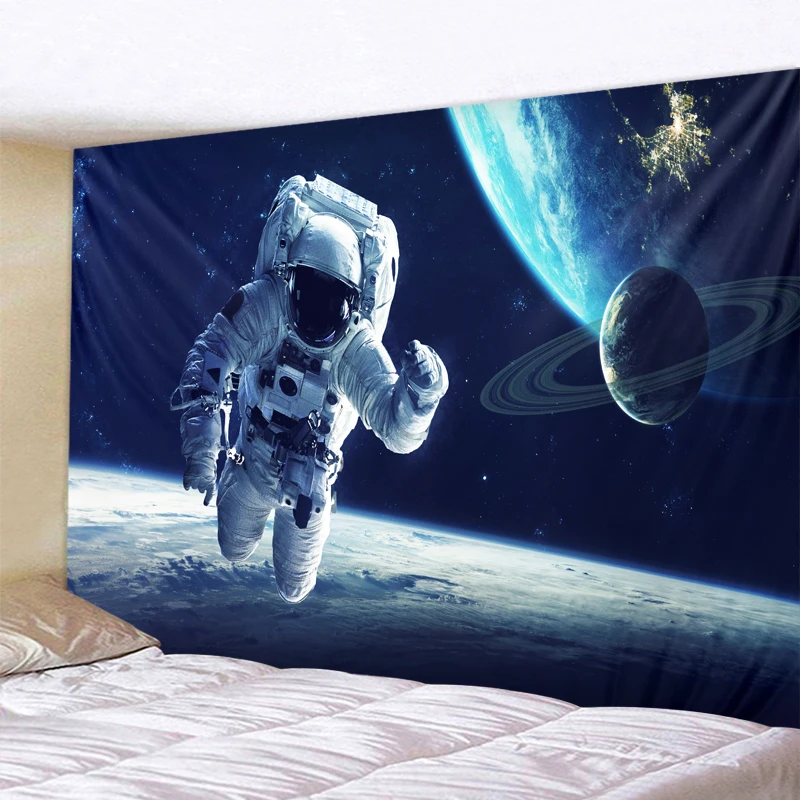Астронавт Вселенная Звездное гобелен с изображением неба большой дешево