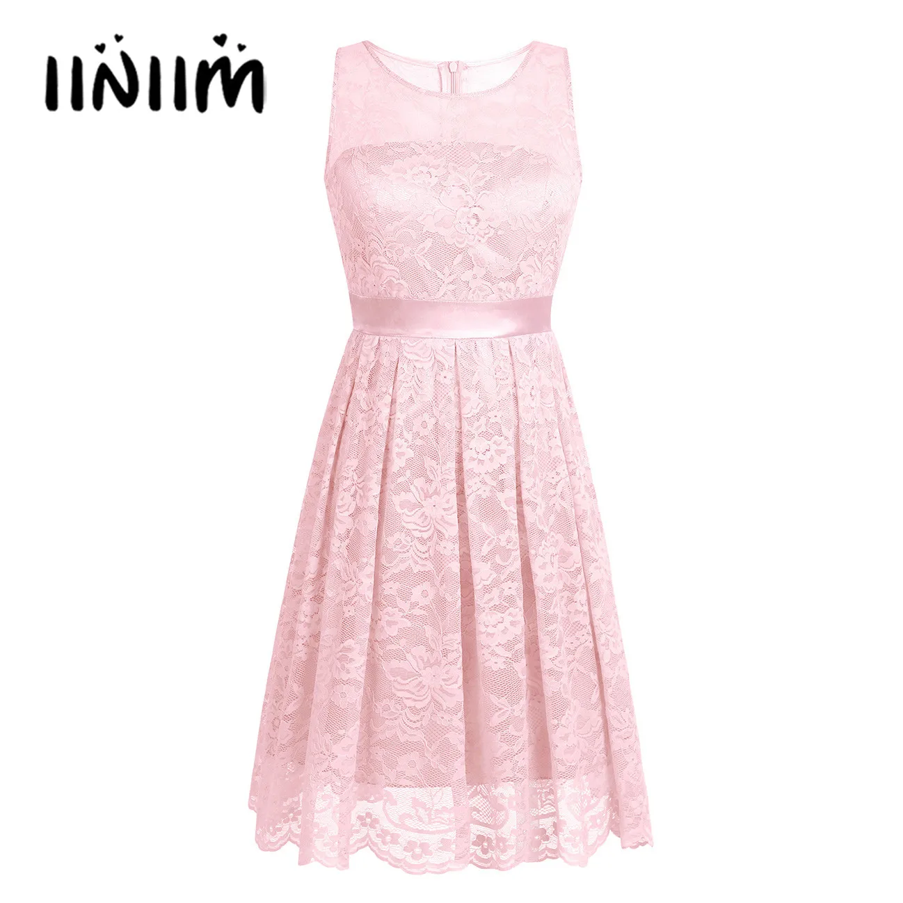 

Женское кружевное платье до колена с цветочным рисунком, летнее коктейльное платье для выпускного, для свадьбы, дня рождения