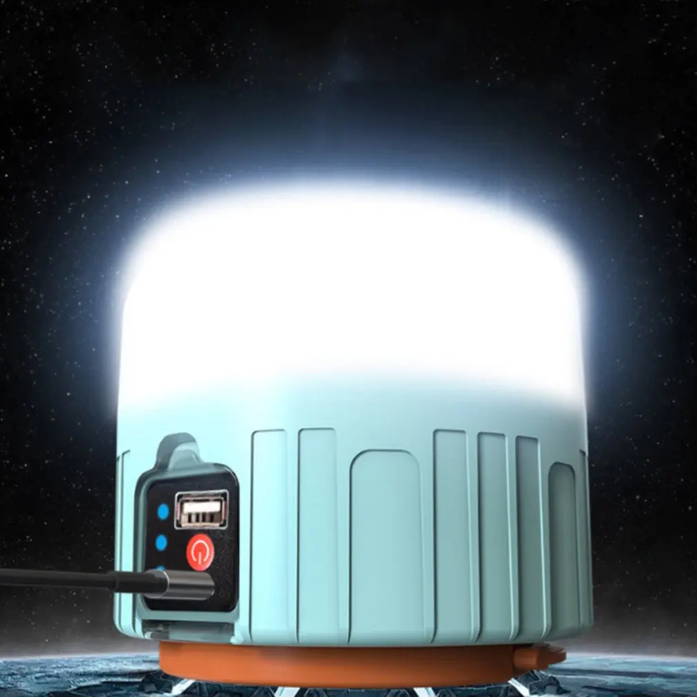 

Портативный фонарь на солнечной батарее, светодиодный светильник онарь для кемпинга с зарядкой от USB, лампа для наружного освещения, лампа д...