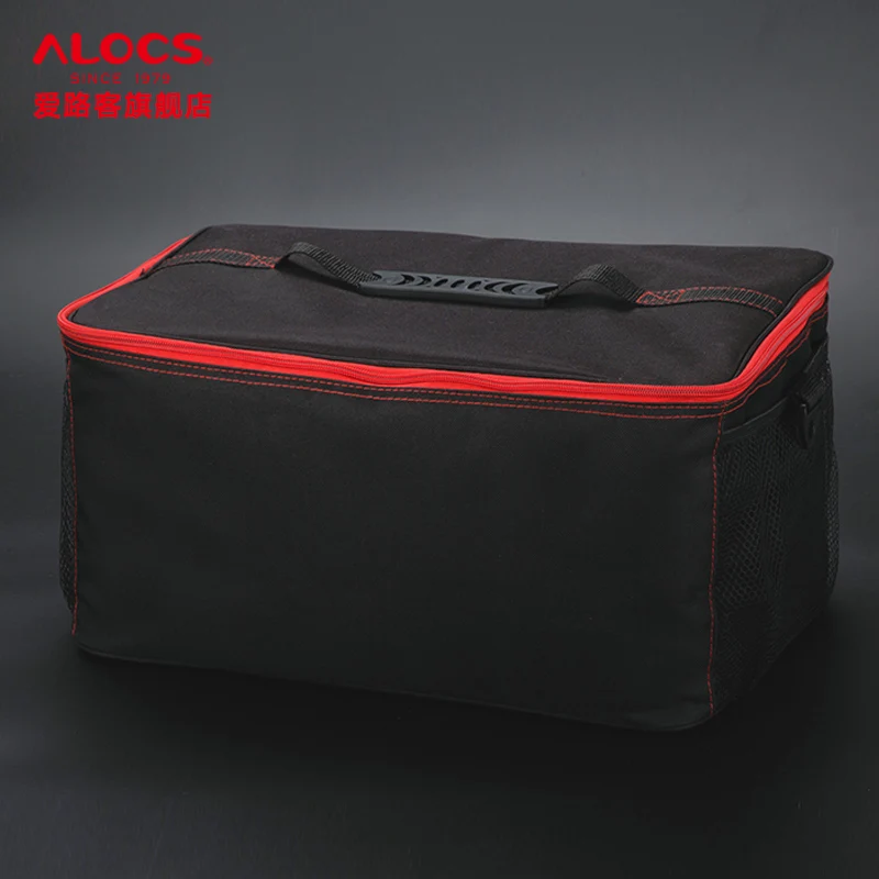 Alocs 22L открытый 600D Оксфорд Корзина для пикника, корзина складной Еда хранения сумки для обеда пикника Сумки из натуральной кожи походный обед коробки