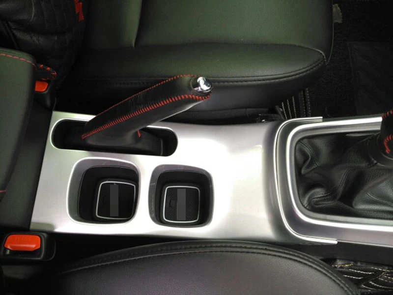 1pcs For Suzuki SX4 S-cross 2014-2018 ABS Interior Console Gear Shif Box Cup Holder Cover Car Styling Accessories | Автомобили и