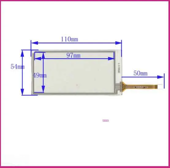 

General touch XWT604 digital handwritten screen glass 3.5 -inch 110 * 54