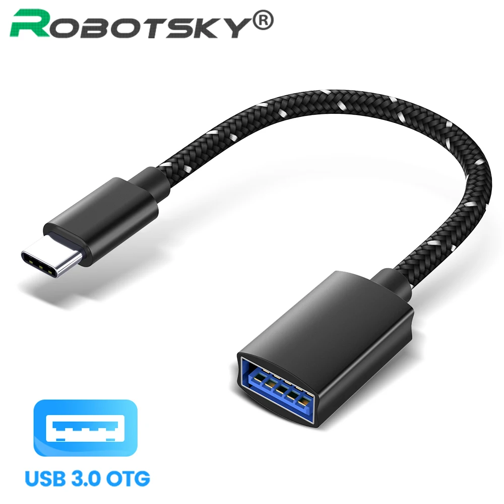 

USB C vers USB adaptateur OTG Cable USB Type C male vers USB 3.0 femelle Cable adaptateur pour MacBook Pro type-c adaptateur