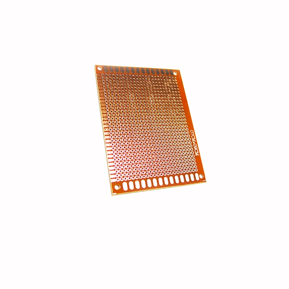 

9x7 5*9cm DIY Prototype Paper Single Side Prototype PCB Universal Board Experimental Bakelite Copper Plate Circuirt Board Yellow