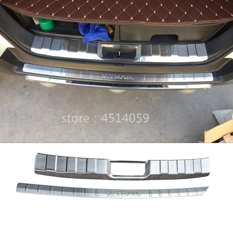 

2 шт., протектор заднего бампера для Nissan X-Trail T31 2008-2013