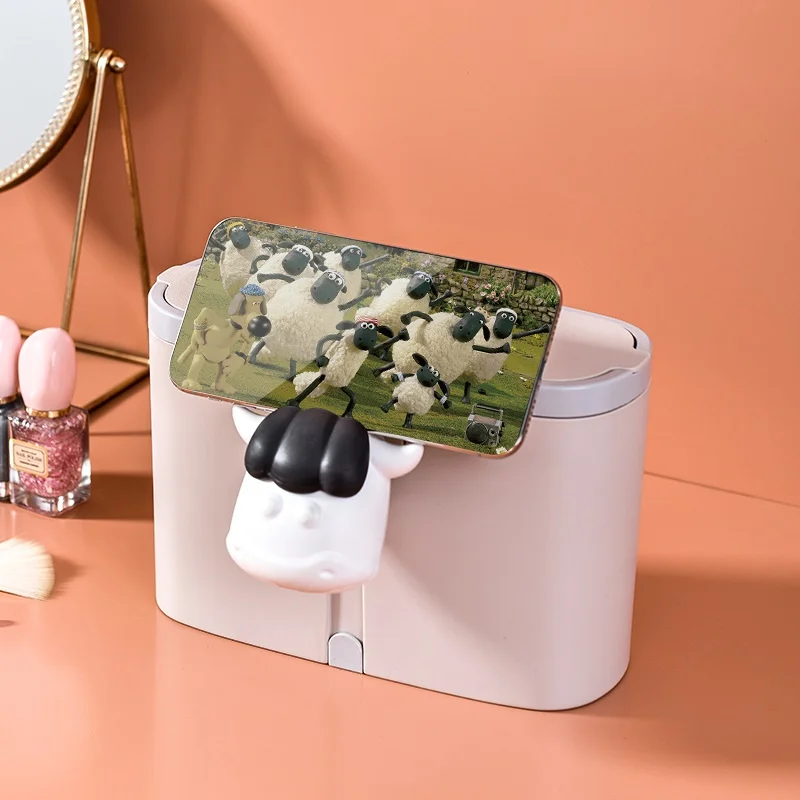 Маленькая мини-корзина для мусора пластиковая корзина настольное хранилище