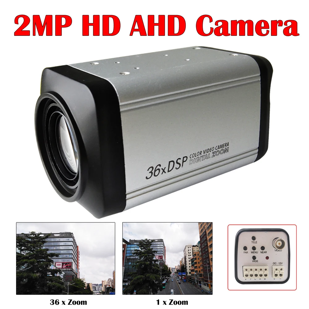 NEOCoolcam CCTV 1/3 &quot2MP 1080P AHD 1200TVL 36X оптический зум DSP цветная видеокамера с автофокусом