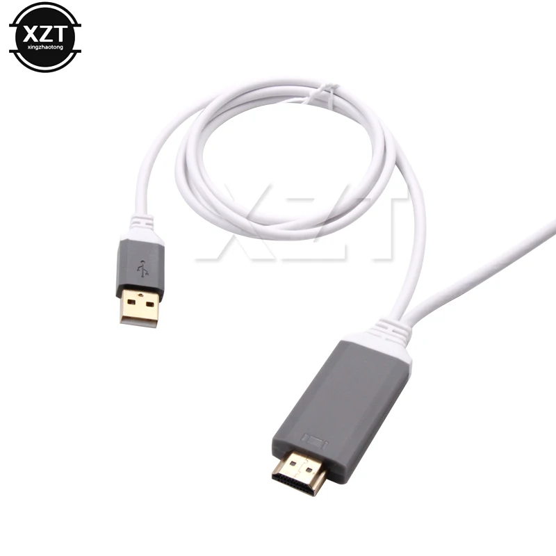 USB-C 3 1 Type C к HDMI TV HDTV кабель HD 4K DMI конвертер АДАПТЕРНЫЕ Кабели USB для iPhone цифровой AV |