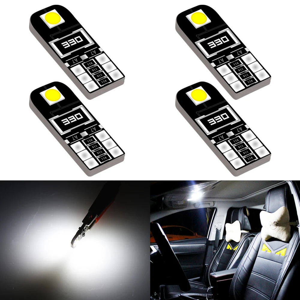 4x T10 светодиодный W5W 3030SMD освесветильник для чтения салона автомобиля Nissan Note Tiida