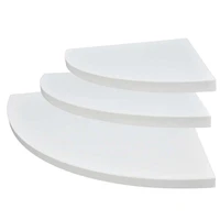 3 layer modern corner shelves wall mounted plant standing rack for home bedroom office
