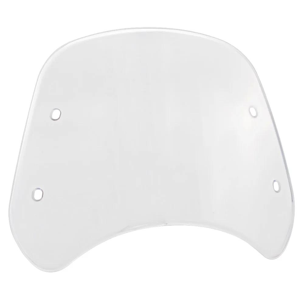 Прозрачный мотоцикл 7 дюймов винтажный компактный спортивный ветровой козырек