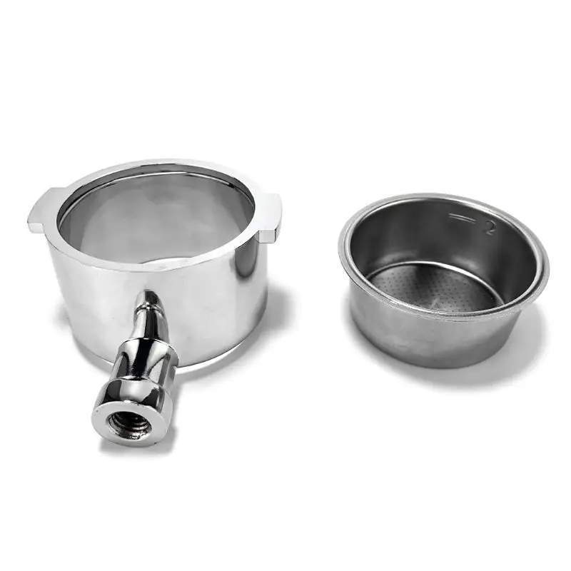 

Coffee Bottomless Portafilter for Delonghi EC680/EC685 Filter 51MM Replacement Filter Basket Coffee Accessories