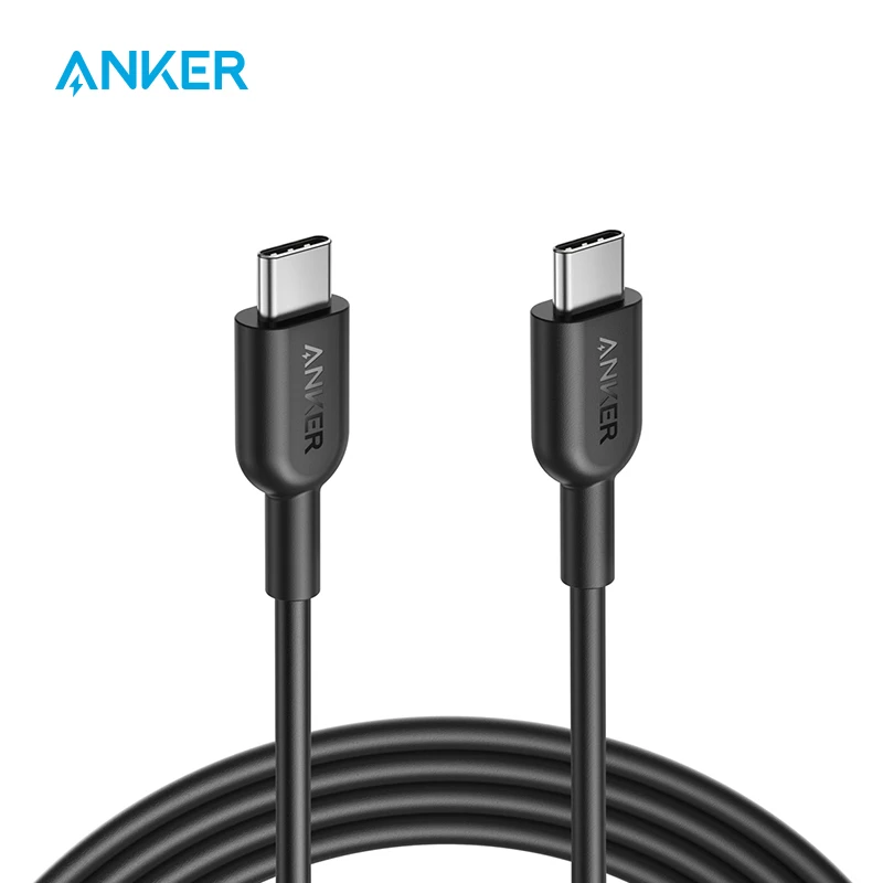 

Anker PowerLine II USB-C to C 2.0 Cable (6ft) USB-IF Certified with Power Delivery,for MacBook,iPad,Pixel,Huawei Matebook etc
