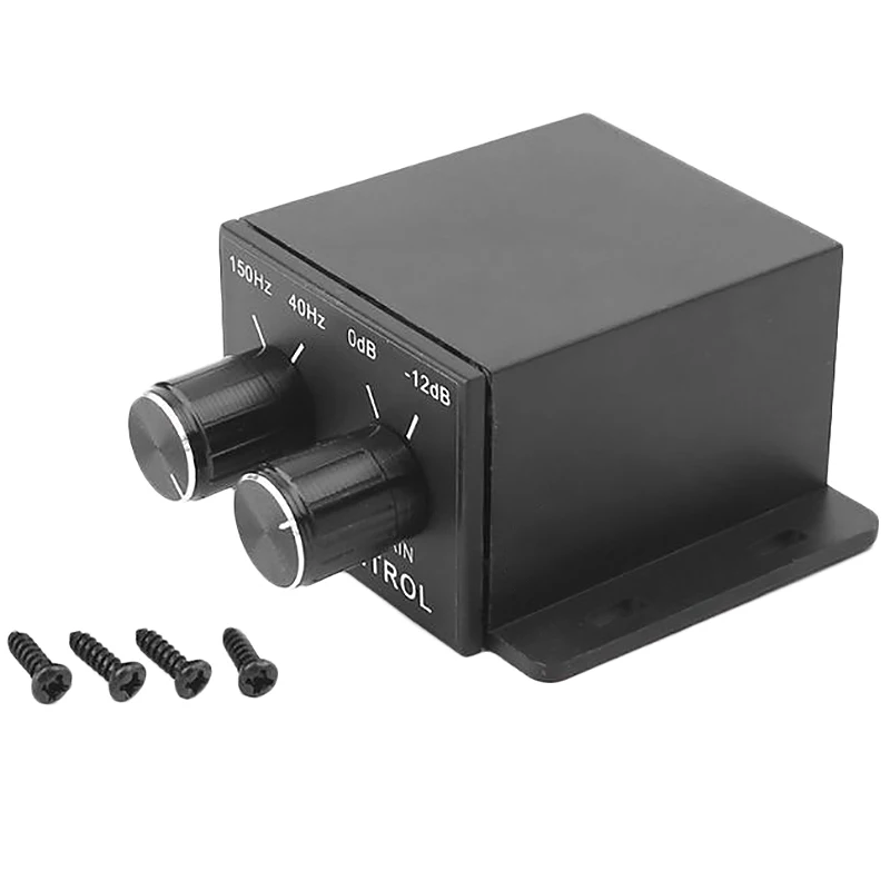 New Car Power Amplifier o Regulator Bass Subwoofer Equalizer Crossover Controller 4 Rca Adjust Line Level Volume | Электроника