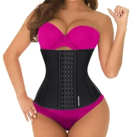 burvogue waist trainer corset for weight loss women latex corset body shaper tummy waist cincher slimming shaper belt shapewear