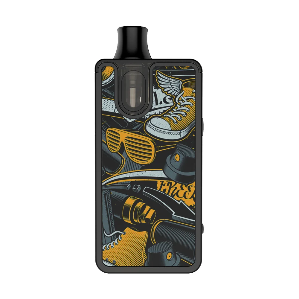 Набор для вейпа вейп с батареей 1100 мАч и OLED экраном 0 69 дюйма MTL Dual & DL Mesh Coil Drag X 40