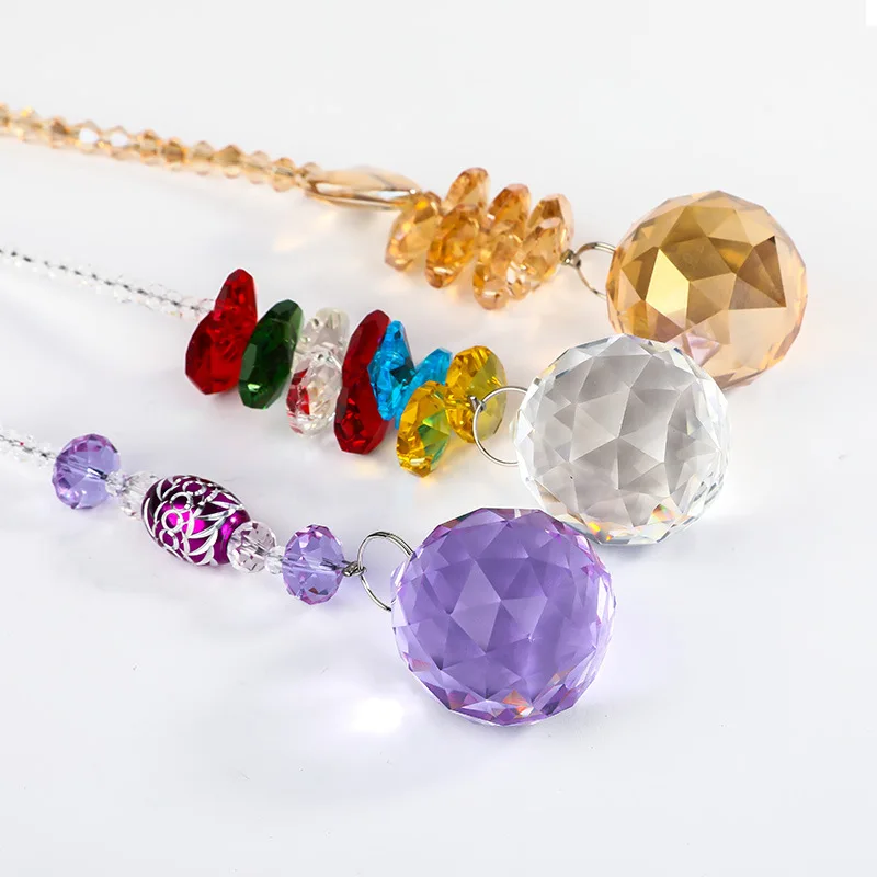 Camal 1 шт. 30 мм Хрустальный подвесной Ловец Солнца украшение Радужный прибор для