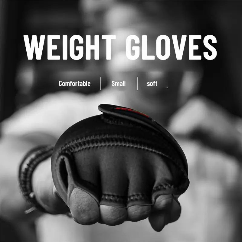 

1Pair Adult Weighted Gloves Wristband Sandbags Trainng Running Weight Bearing Boxing Gloves Bracelet Home Gym Workout Protection