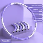 Женские обручи для похудения обруч ДЛЯ ФИТНЕССА, 6 секций, съемный спортивный обруч для талии, домашнее оборудование, Круглый обруч для йоги, Прямая поставка, aros