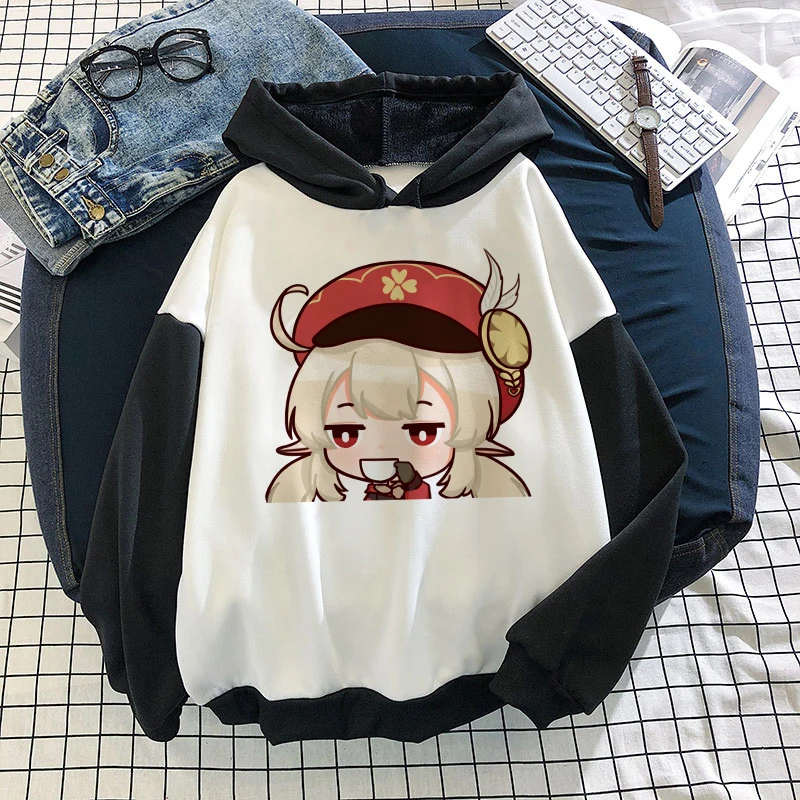 Vintage Sweetshirts Kawaii Harajuku Anime Genshin Impact Women Streetwear Hooded Cool Oversized Hoodies Hooded Gothic Clothes