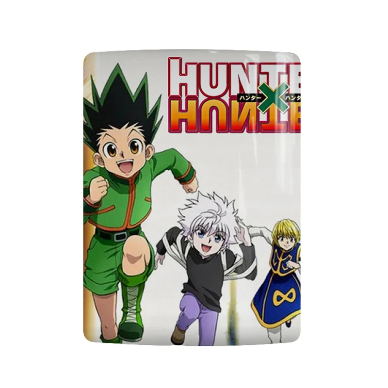 Креативные 400 мл Hunter X Термочувствительная волшебная кружка изменение цвета