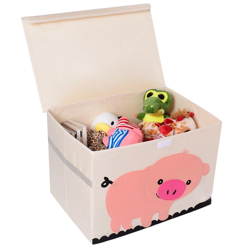 

Children's Toy Storage Box Storage Box Baby Cartoon Large Storage Box Toy Clothing Storage