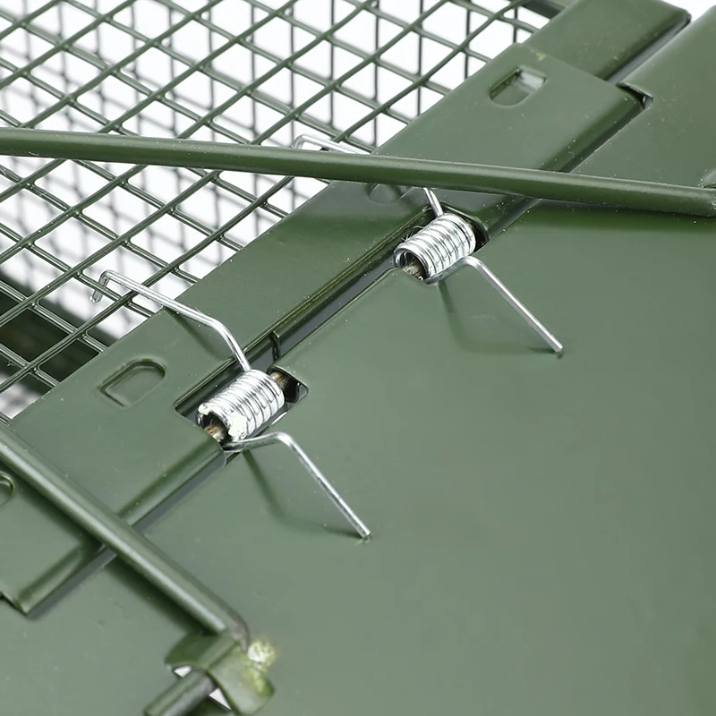 

Reusable Double Door Catching Mice Traps Mouse Bait Snap Rodent Catcher Mice Mousetrap Hunt Rat Cage Single Cage Rodent Mice