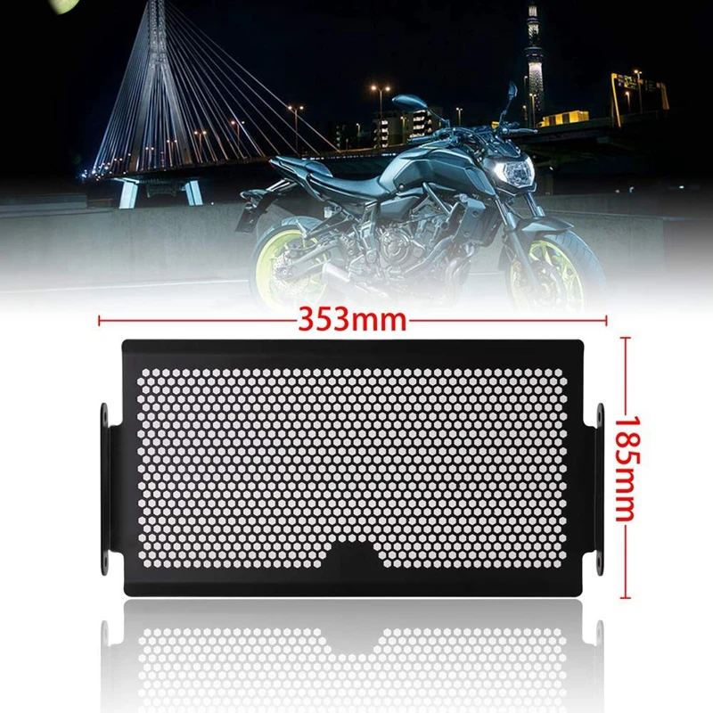 Guards Radiator Grille Cover Protecter for Yamaha FZ 07MT 07 XSR700 Guard Protective FZ07 MT 2013-2 | Автомобили и мотоциклы