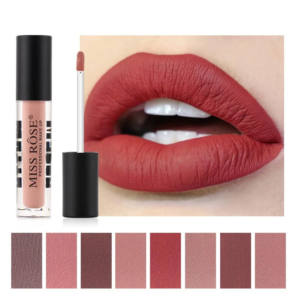 Губная помада для макияжа матовая водостойкая стойкий блеск губ сексуальный