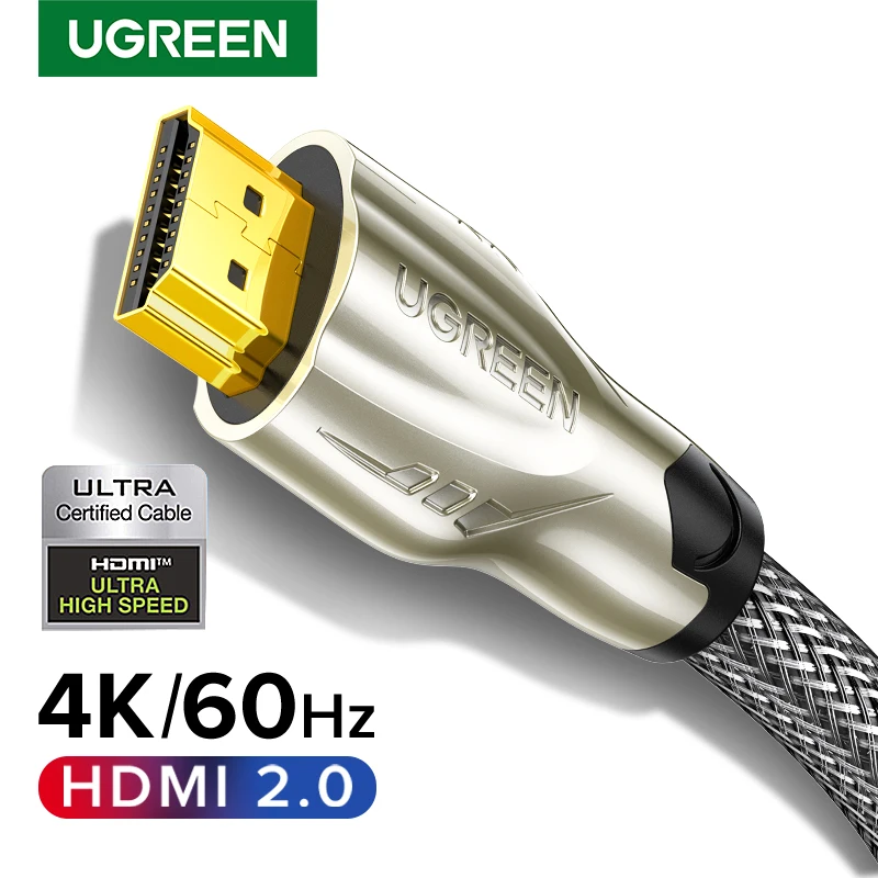Ugreen аудио кабель HDMI для Xiaomi Mi Box 4K/60 Гц высокоскоростной 4K 2 0 сплиттер