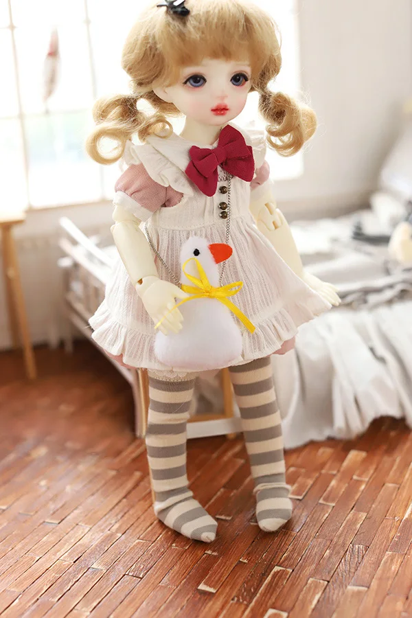

BJD doll bag big white goose / duck bag for 1/6 1/4 BJD Blyth doll accessories only bags