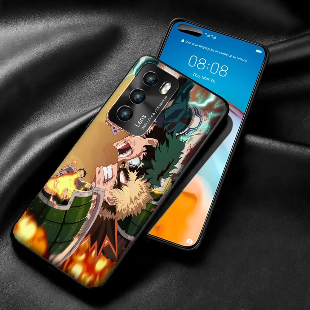 Чехол Lavaza с аниме My Boku No Hero для Huawei P8 P9 P10 P20 P30 Y6 Y7 Y9 Lite Pro P Smart Nova 2i 3i Mini 2017 2018|Бамперы| |