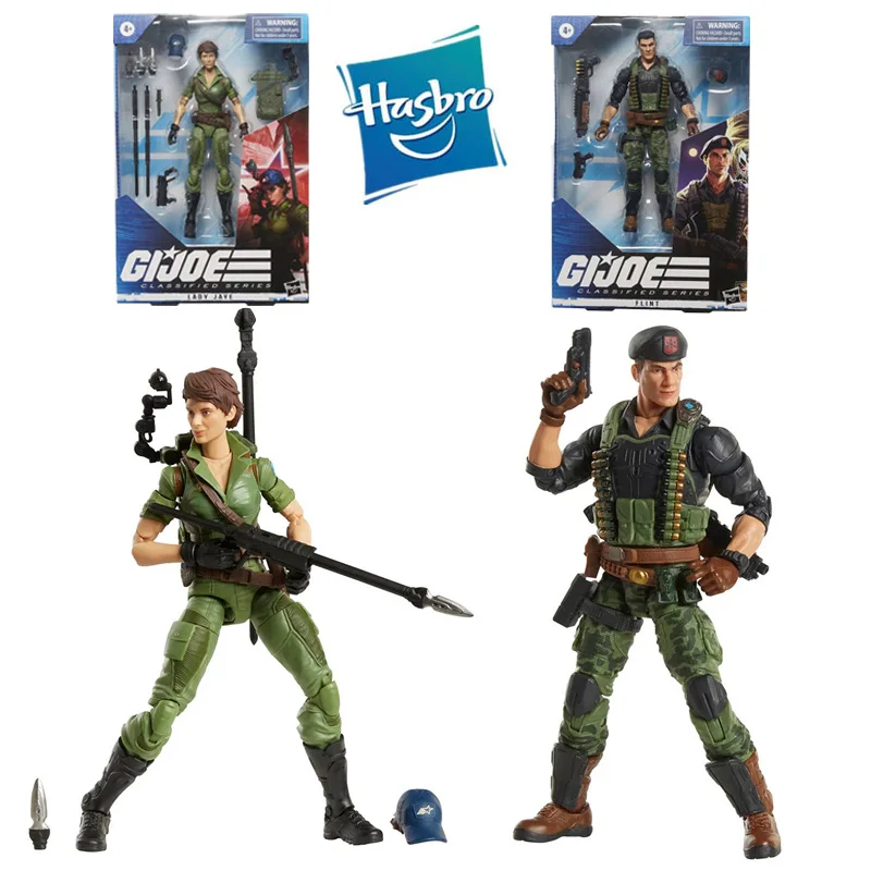 

15Cm Hasbro Marvel G.i. Joe Cobra Retaliation Lady Jaye Flint Anime Action Figure Collection Model Adult Kids Toys Birthday Gift