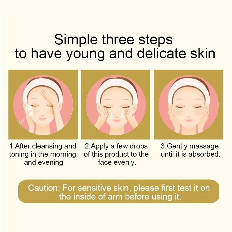 Розалинд уход за кожей лица Сыворотки с покрытыем цвета чистого 24 каратного