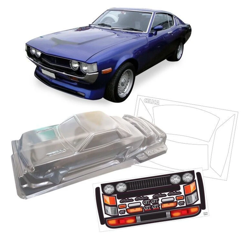 

Rc Car Shell 1600GT Clear Body 200mm For 1/10 Remote Control Car Electric Toys Model 258mm Wheelbase