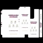 10D Новая мягкая Гидрогелевая гибкая пленка для Samsung Galaxy Z Fold 3 Передняя и задняя мембрана ТПУ полная защита экрана