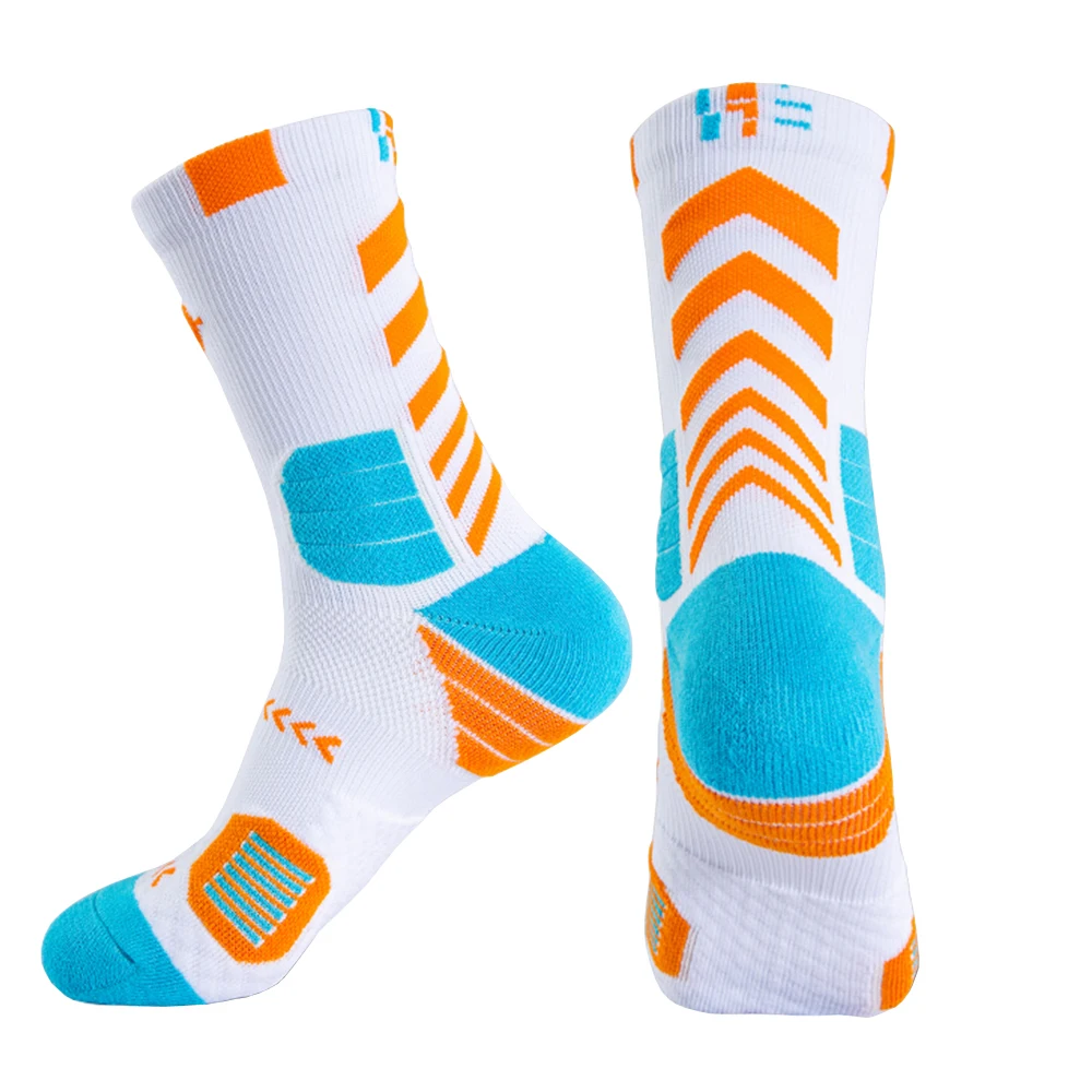 

Men's Basketball Socks Non-Slip Professional Fitness Outdoor Sports Compression Thickened Towel Bottom Young baloncesto Socks