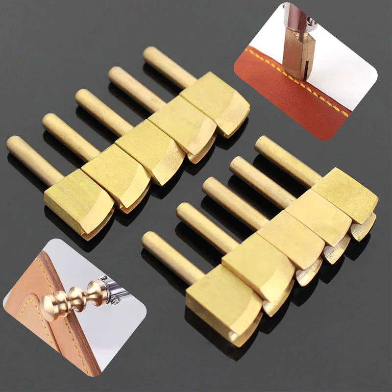 

Brass Leather Hot Process Edge Electric Iron Copper Edge Sealing Line Edge Press Side Iron Frame DIY Handmade Leathercraft Tool