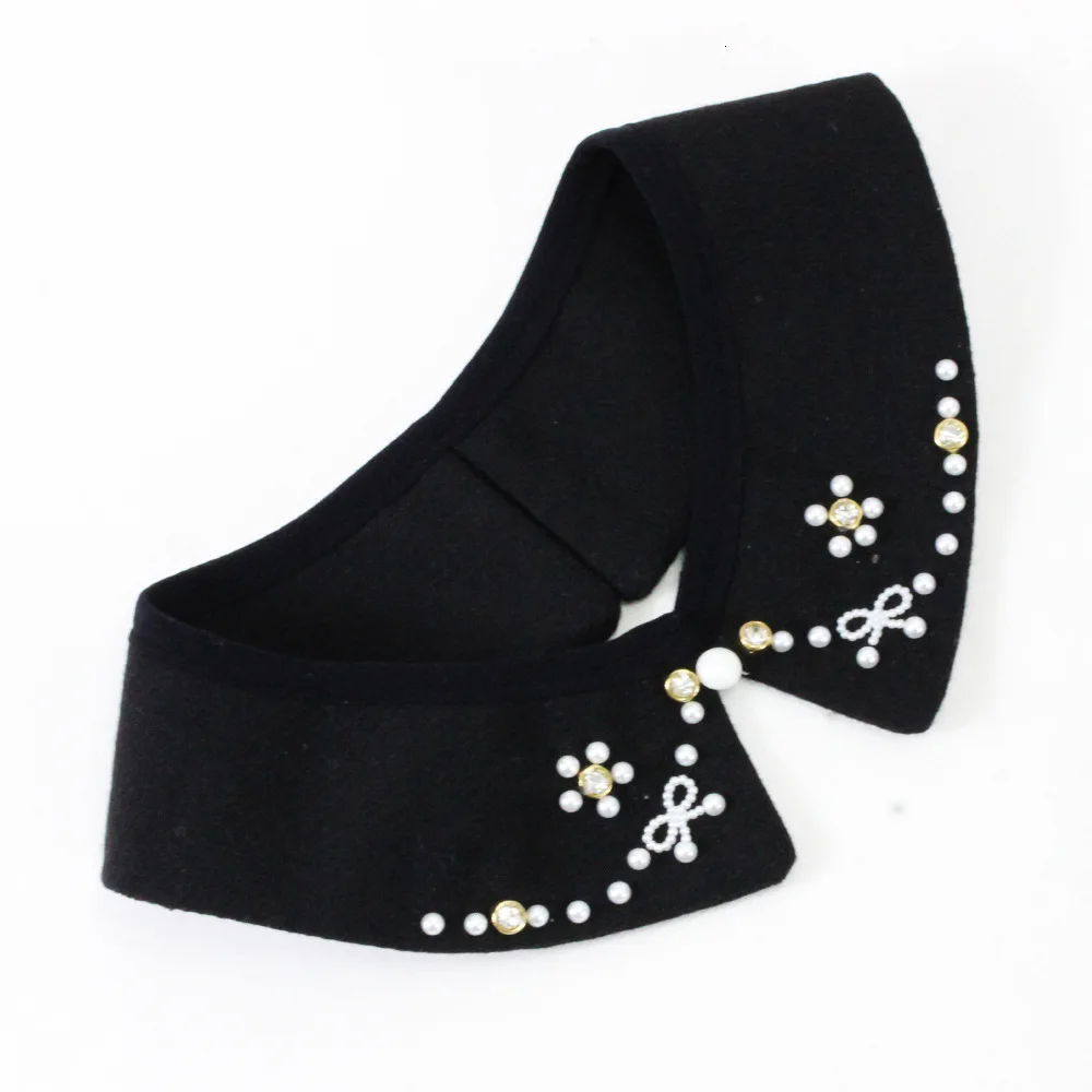 Женский шерстяной свитер с жемчужными ногтями украшение свитера свинцовый