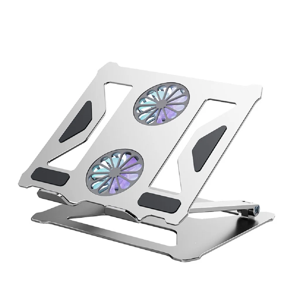 

Laptop Stand Aluminium Alloy ,Adjustable Multi-Angle Laptop Holder Heat Release Foldable For 10-17inch Notebook Stand