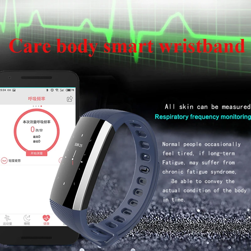Heart rate smart band men sport watch 0.96 inch bracelet women fitness tracker smartwatch 2020 new item pk b57 id130hr q9 | Электроника