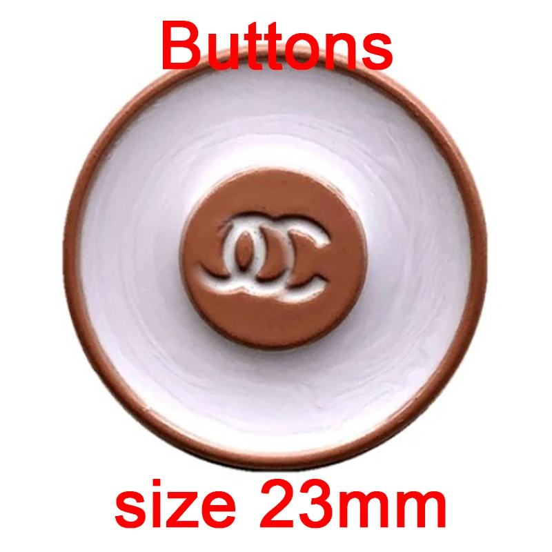 

10 pieces of clothing sewing buttons golden metal wedding accessories hand-stitched