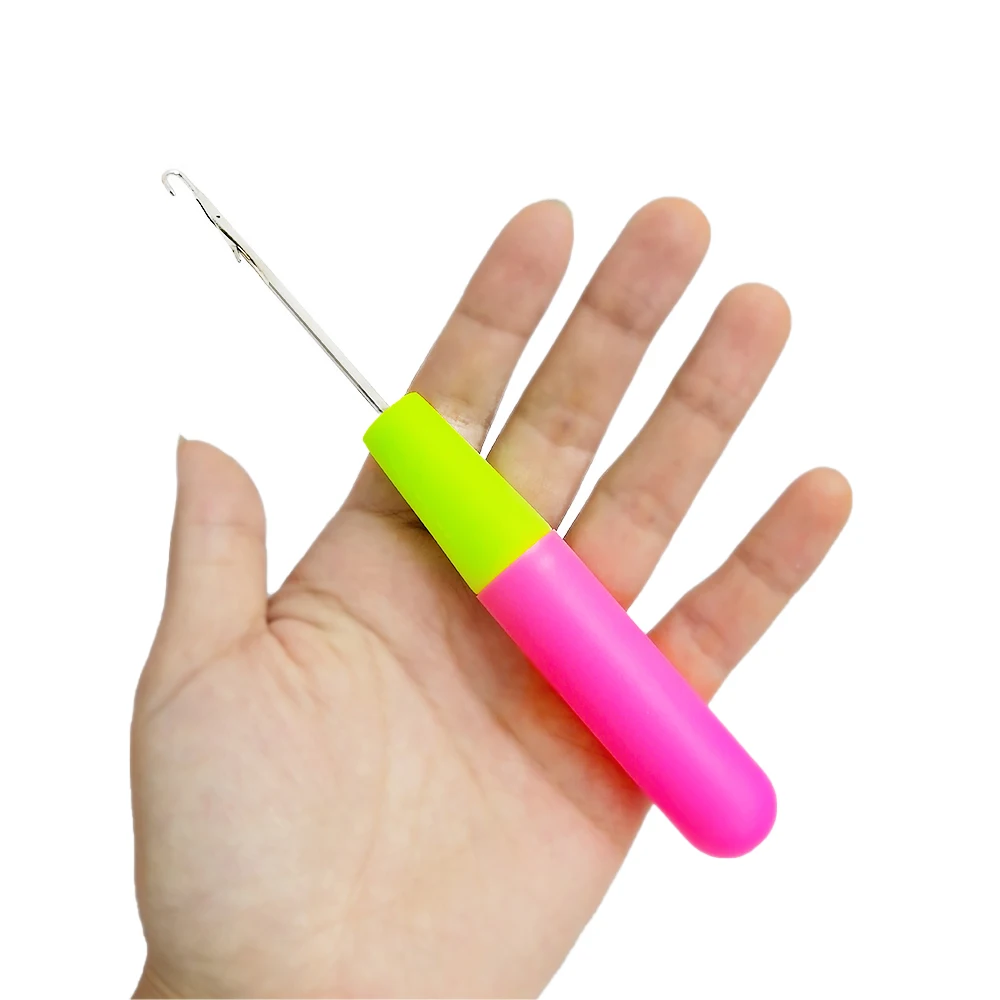 

Plastic Knitting And Crochet Needles For Jumbo Braiding Twist Hair And Weaving Dreadlock Latch Hook Crochet Needle Knitt